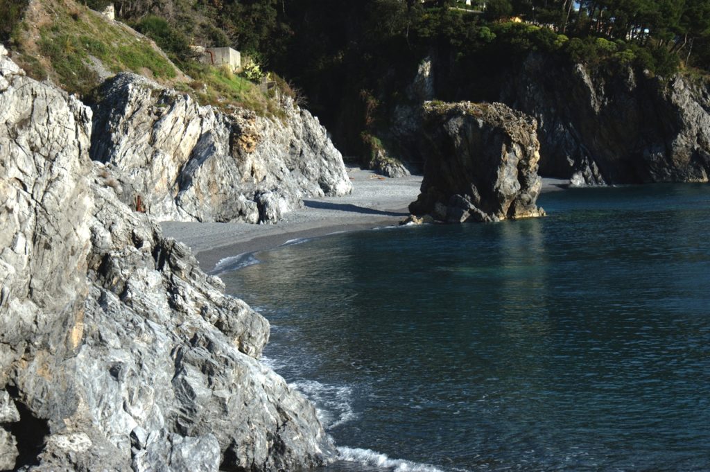 La spiaggia di S Teresa di Maratea