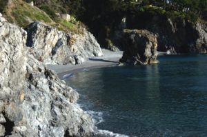 La spiaggia di S Teresa di Maratea