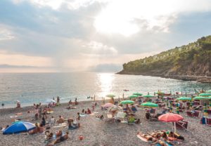 Spiaggia Fiumicello di Maratea - Agosto 2015