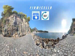 panoramica spiaggia fiumicello di maratea